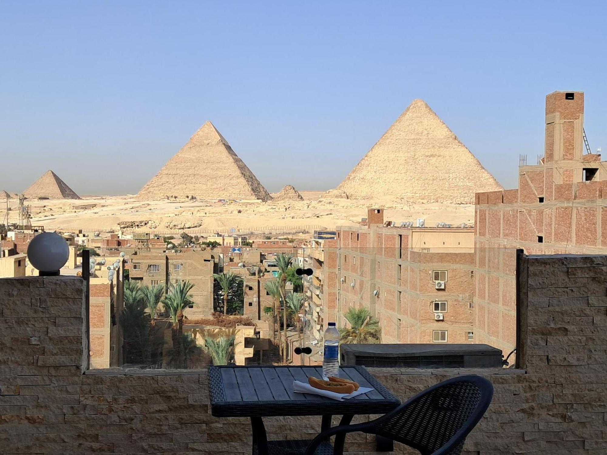 Piramide De Giza View Inn Kafret el-Gabal Екстериор снимка