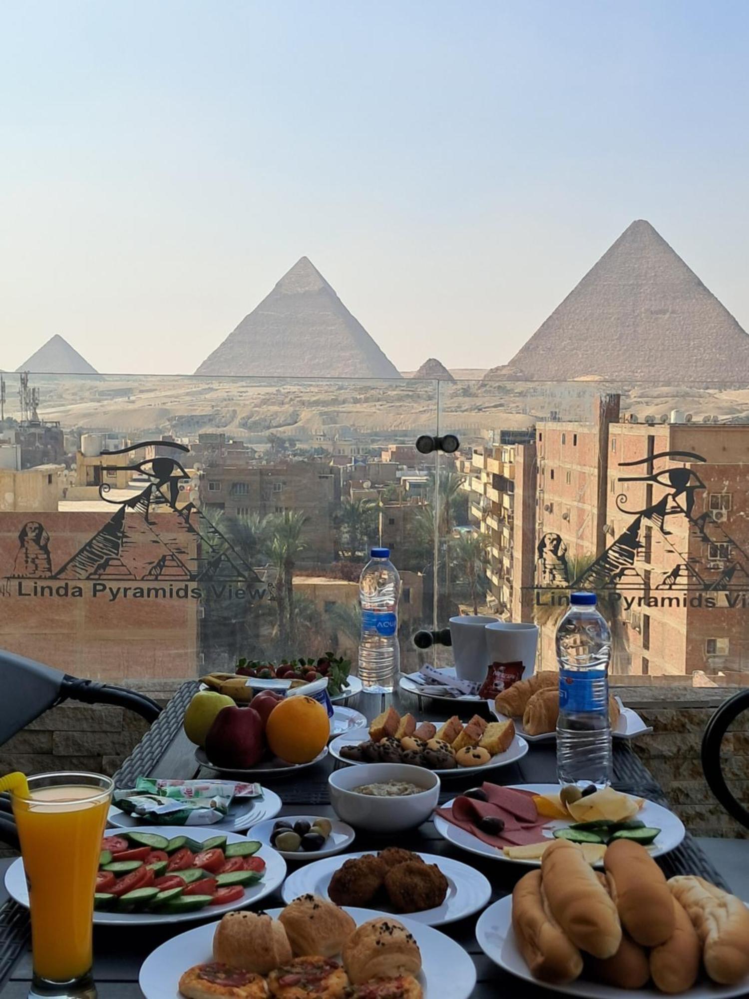 Piramide De Giza View Inn Kafret el-Gabal Екстериор снимка